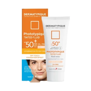 ضد آفتاب فلویید رنگی فتوتیپیک درماتیپیک +SPF50 بژ روشن