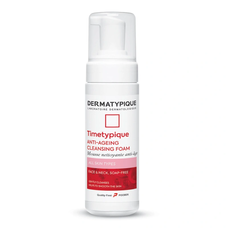 TIMETYPIQUE-ANTI-AGEING-FOAM فوم شوینده تایم تیپیک مناسب پوستهای دارای چروک درماتیپیک - تصویر 1
